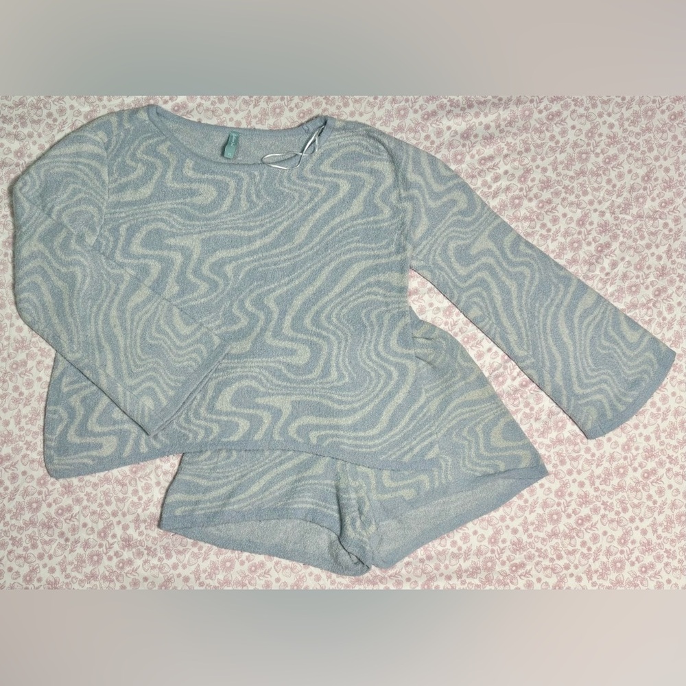 Southern Shirt Fuzzy PJ Set Size XS